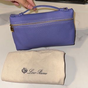 SOLD! Perfect condition, Vintage Purple Loro Piana L-19 Pouch
